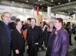Leipziger Buchmesse 2013 - Und wieder prominente Gäste am Stand